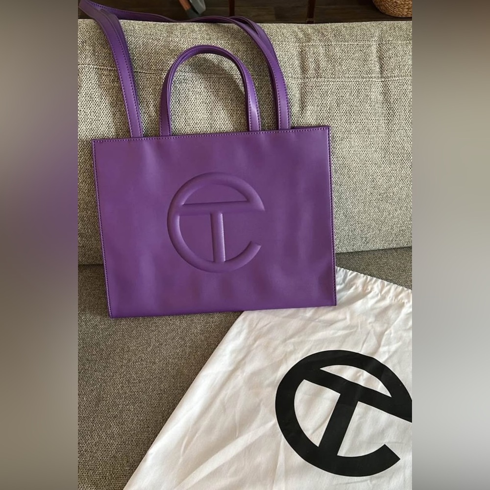 Telfar Violet Tote Bag